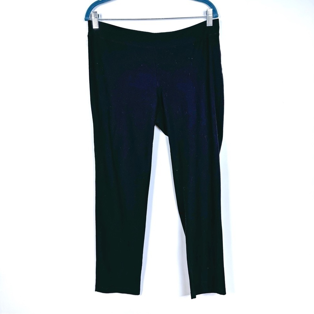 Eileen Fisher Black Stretchy Pants In Size Medium